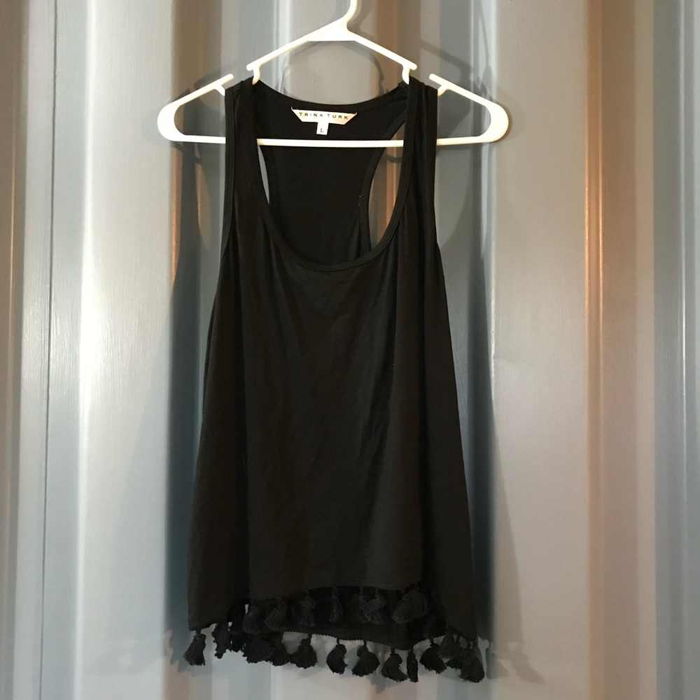 TRINA TURK TAJO TASSEL RACERBACK